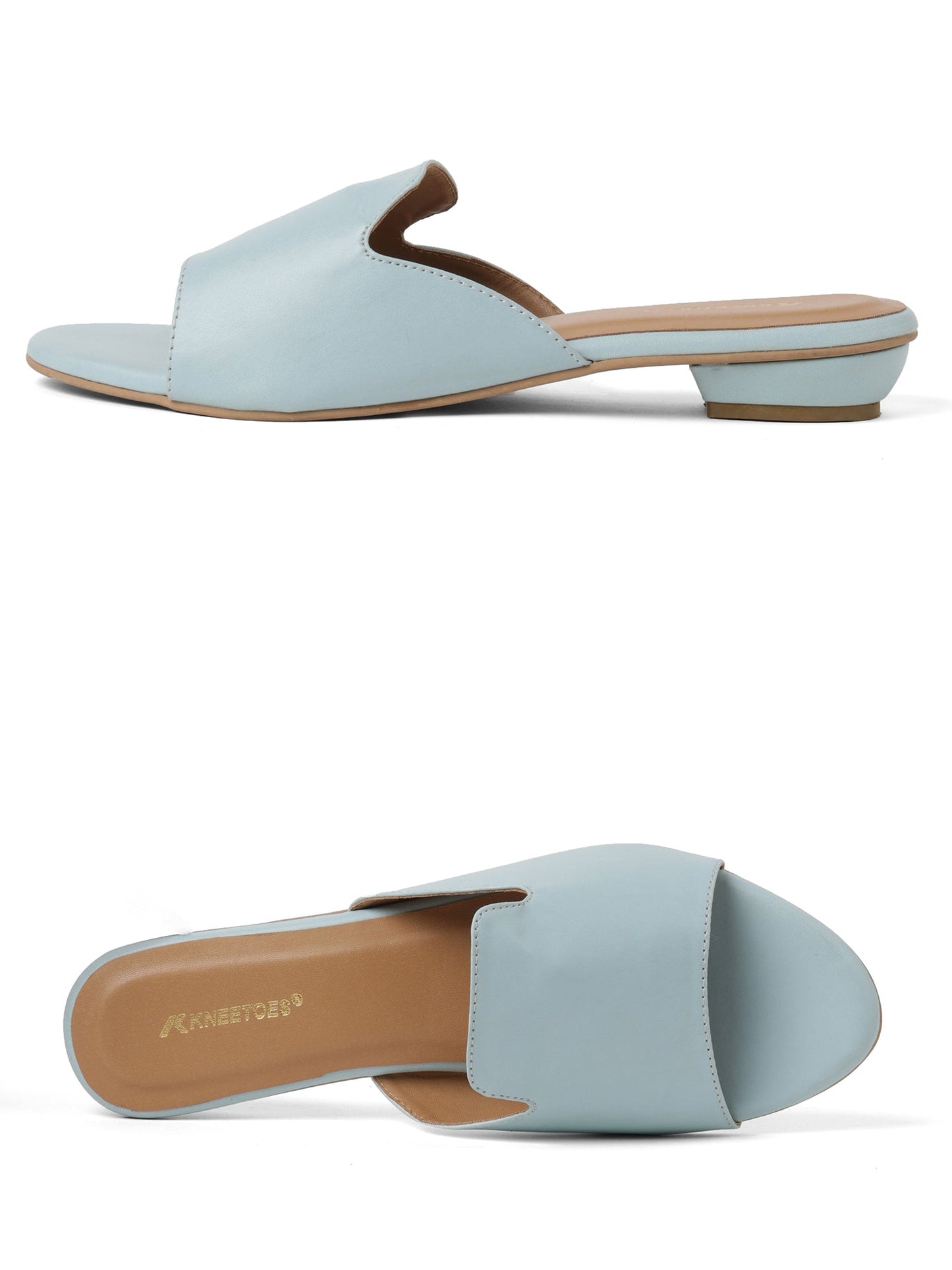 Sleek Blue  Synthetic Slipon