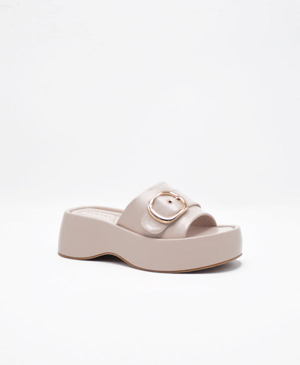 Bexley - Beige Slip Ons