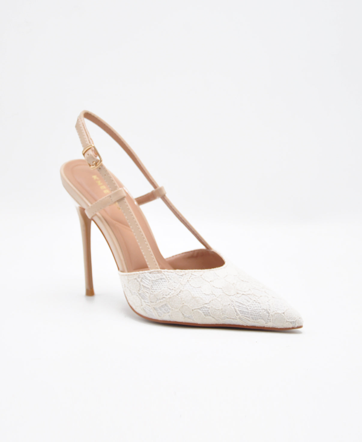 Violetta - White Stilettos
