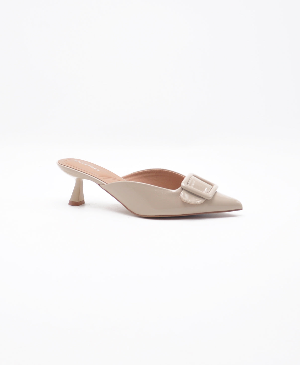 Waverly - Beige Mules