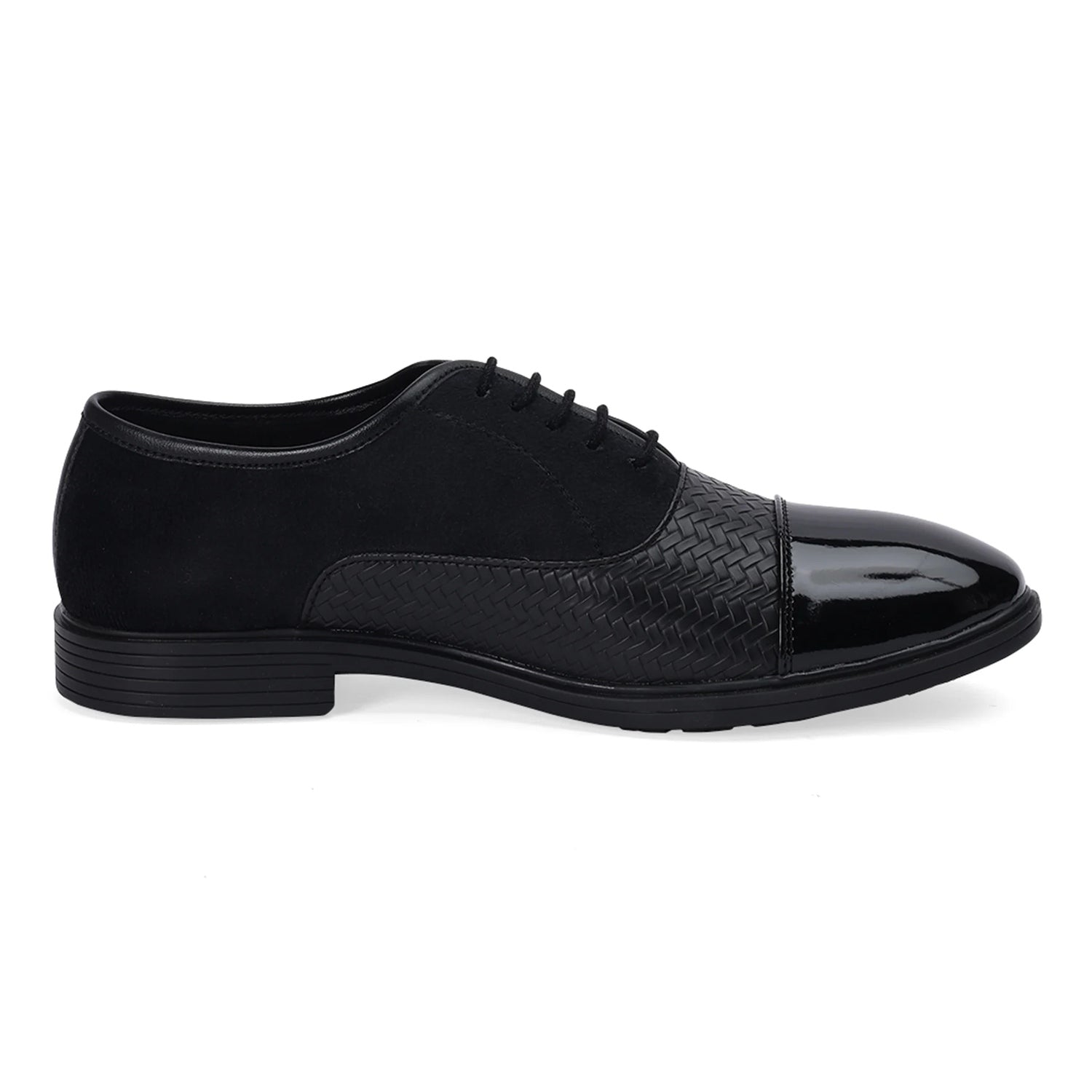 Black Lace-Up Formal Shoes