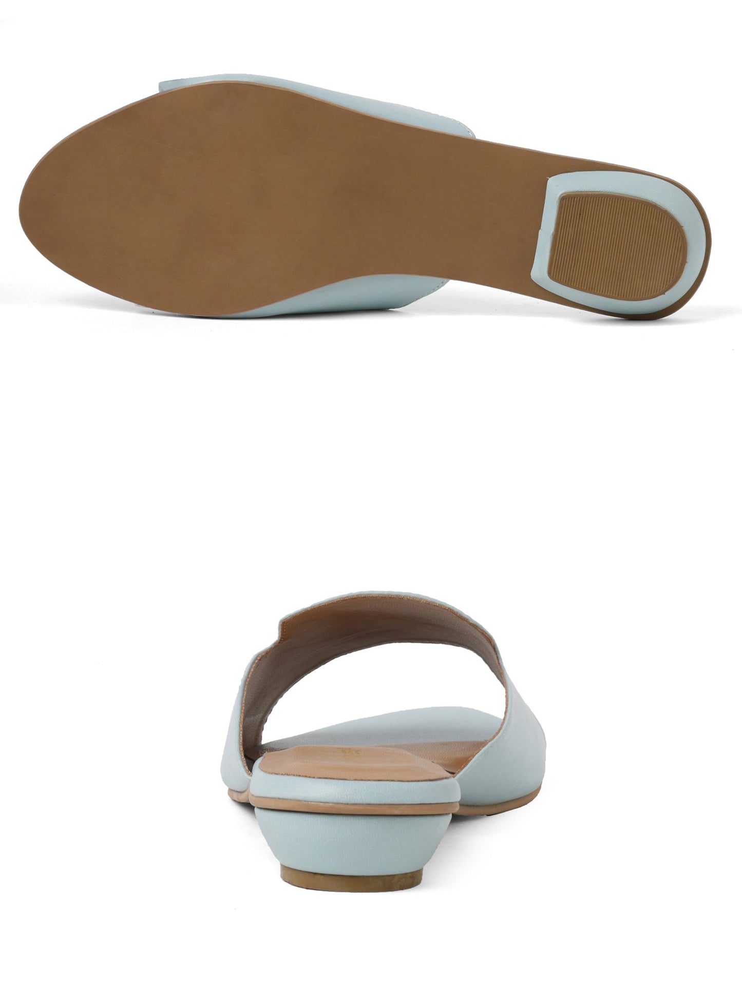 Sleek Blue  Synthetic Slipon