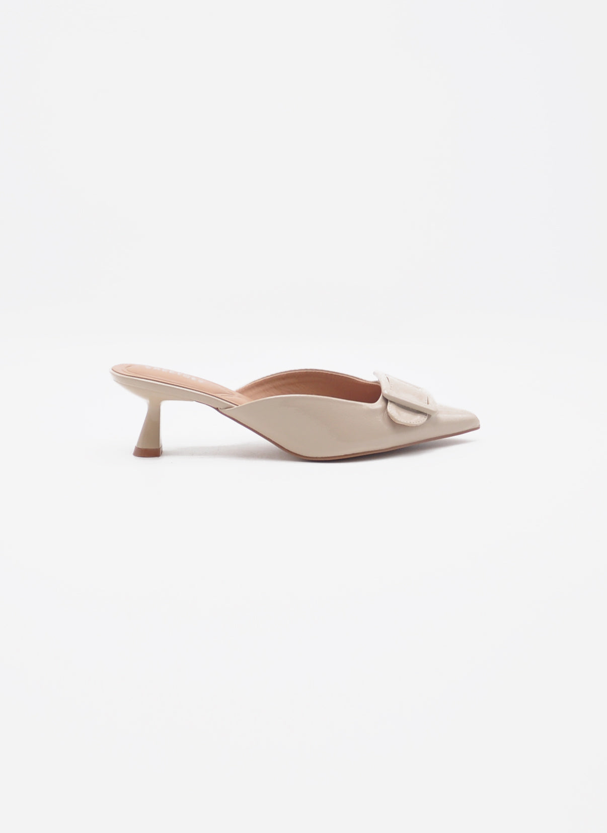 Waverly - Beige Mules