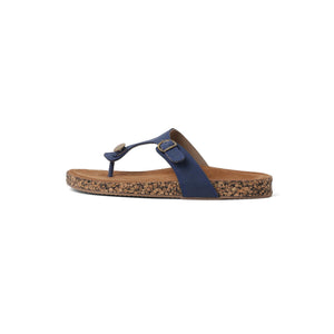 Staple Dark Blue Thong Sandals