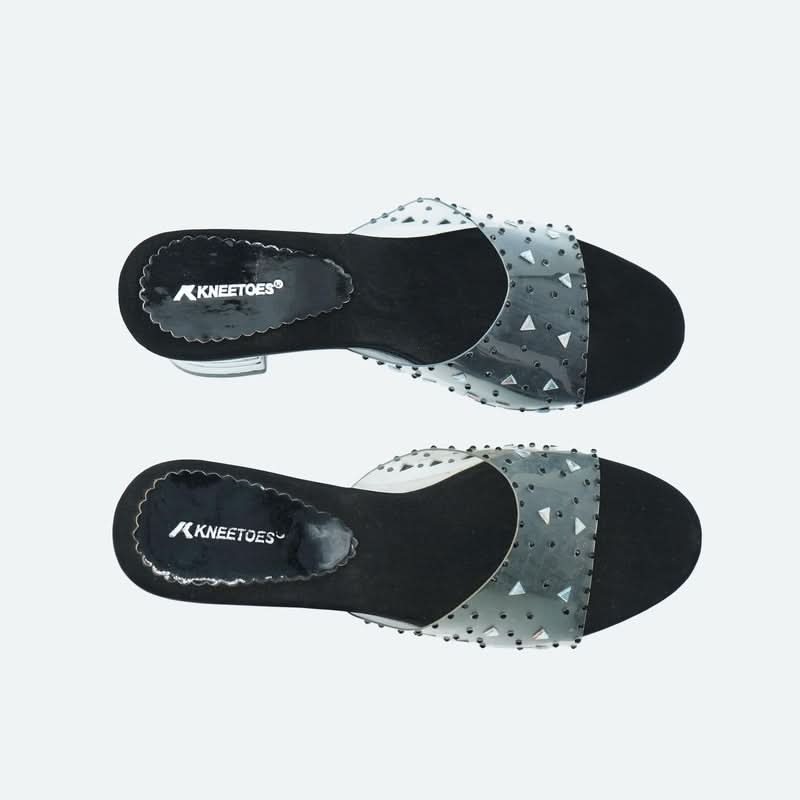 Sparkly Transparent Party Sandals