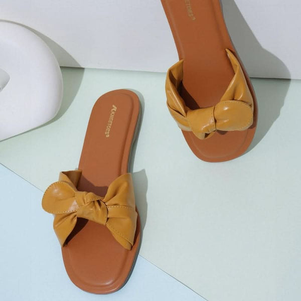 Flossy - Mustard Slip-Ons