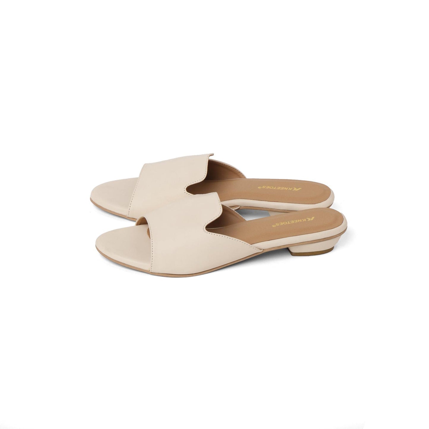 Timeless Staple Beige Block Heel Sandals