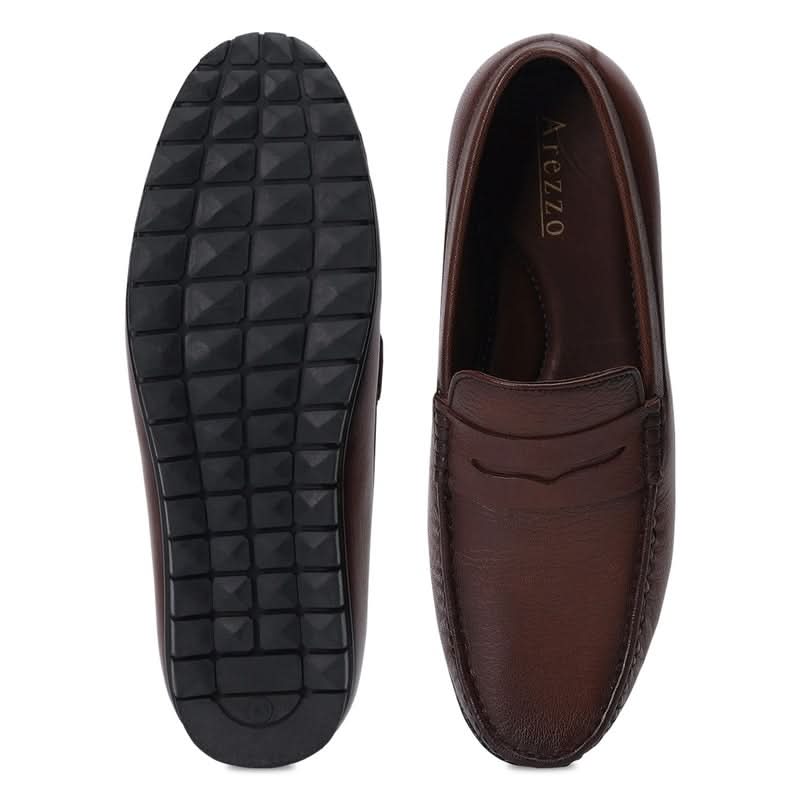 Classic Tan Slip-On Loafers