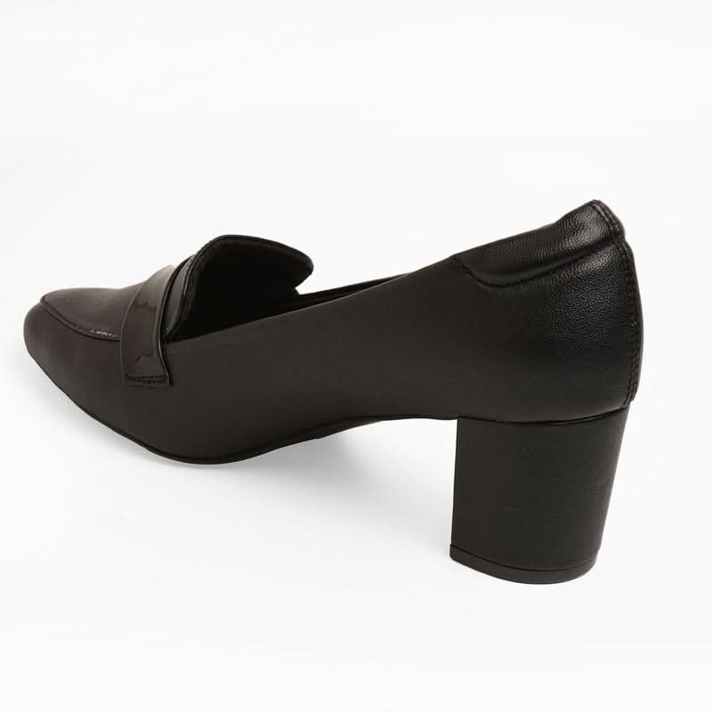 Virelia- Black Block Heels