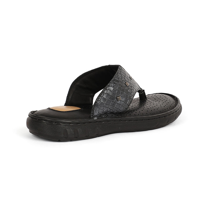 Zorvyn - Black Sandals
