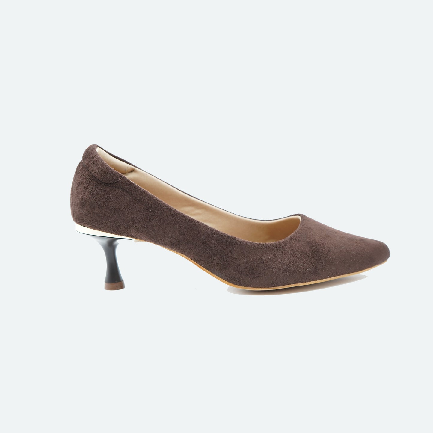 Exquisite Mat finish Brown Shoes featuring Closed toe Design for Office comfort