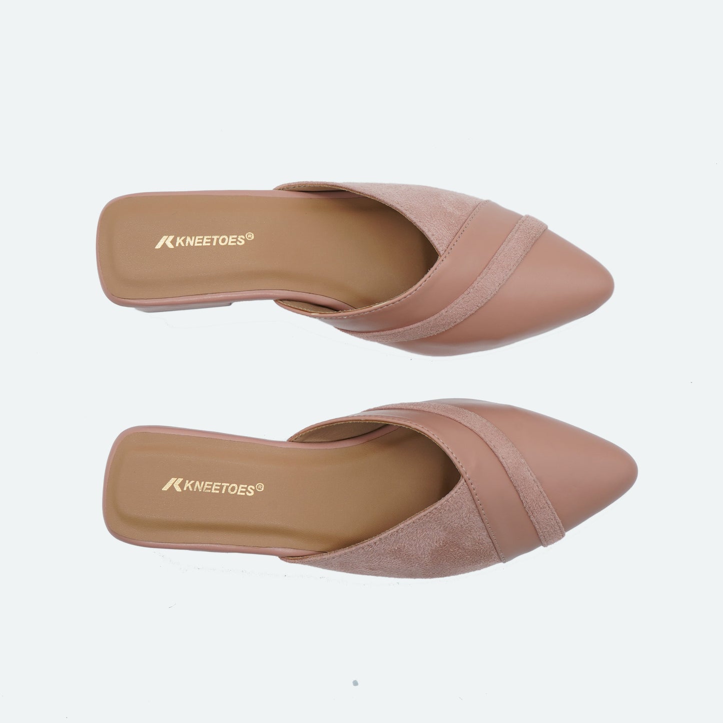 Fashionable Mat finish Pink Slipper featuring Closed toe Design for Everyday casuals