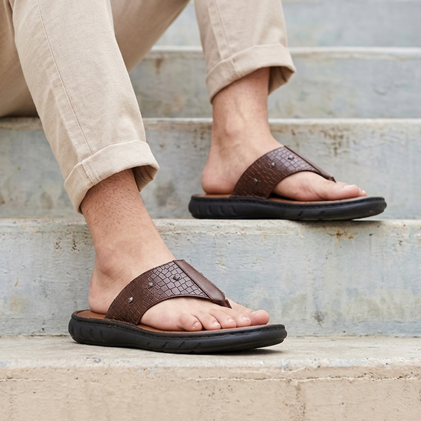 Zorvyn - Brown Sandals