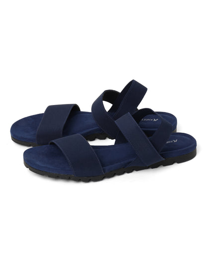 Sleek Navy Blue Fashion Sandal