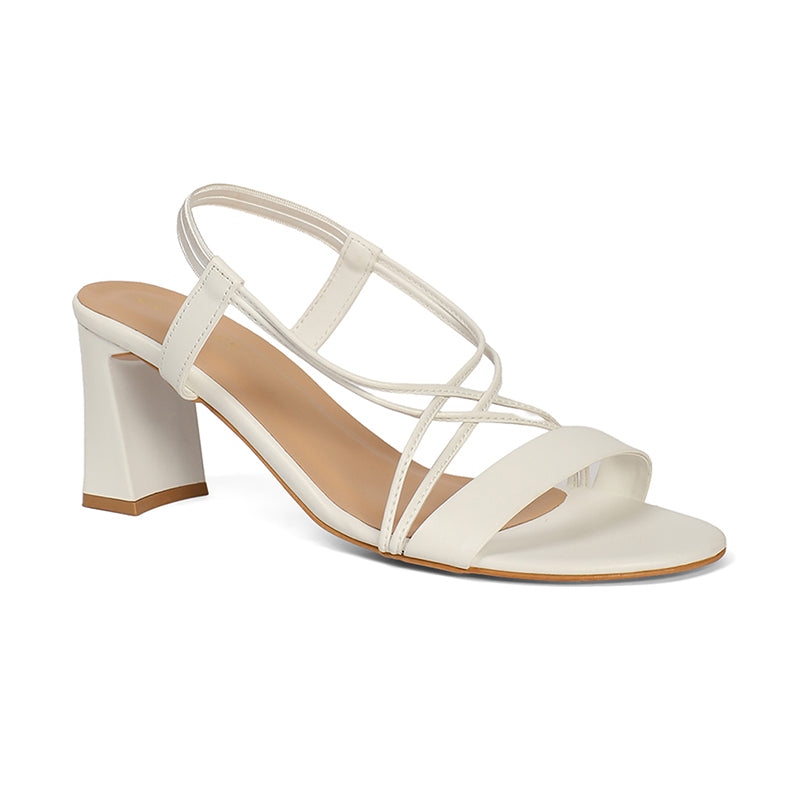 Nivelle - White Sandals