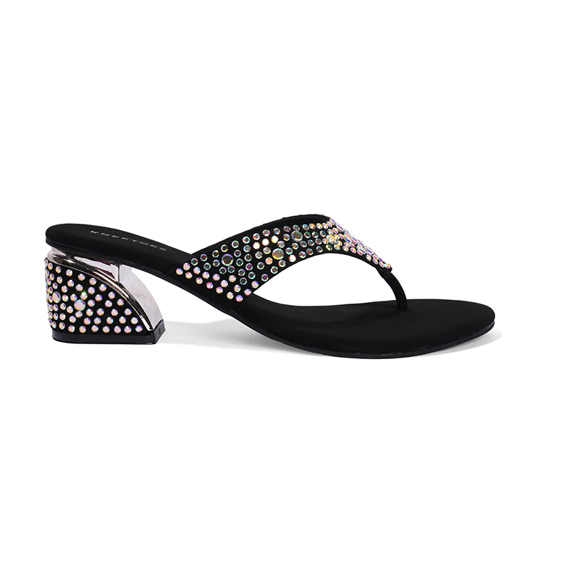 Lumira - Black Block Heels