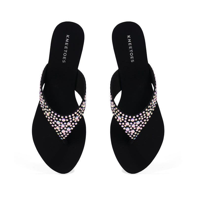 Lumira - Black Block Heels