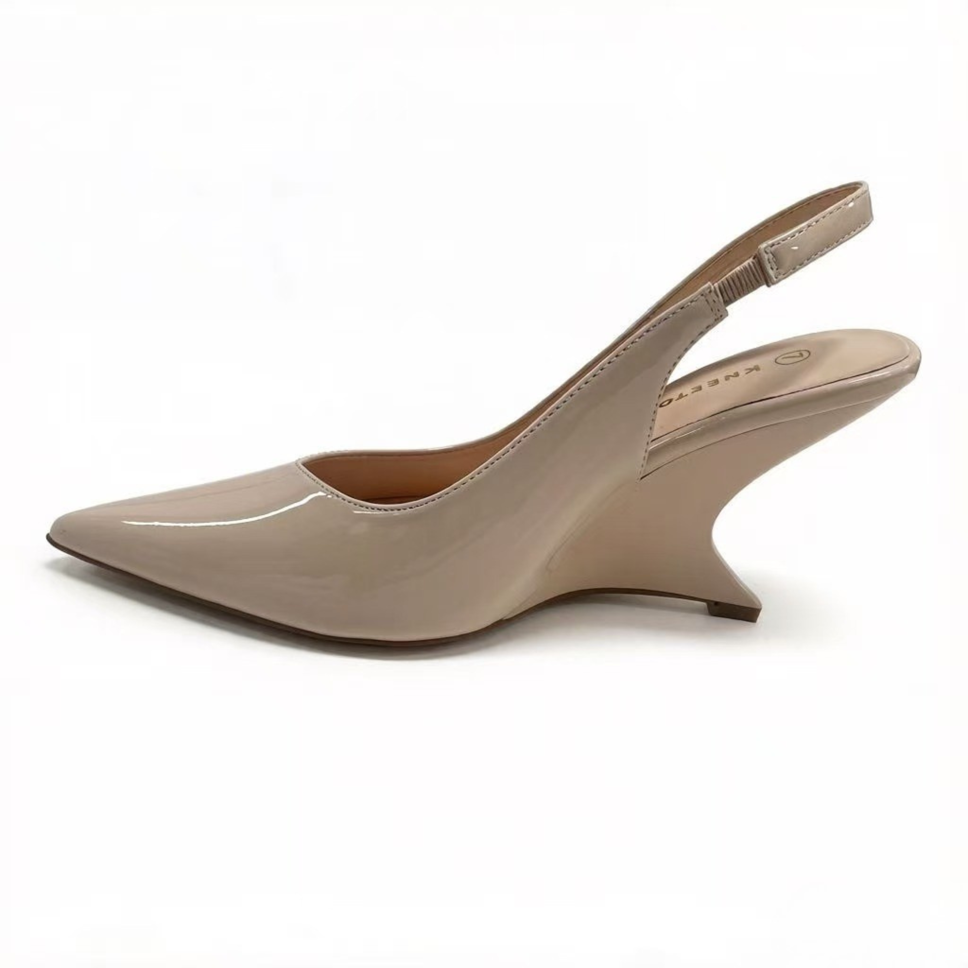 Moonelle - Beige Wedges