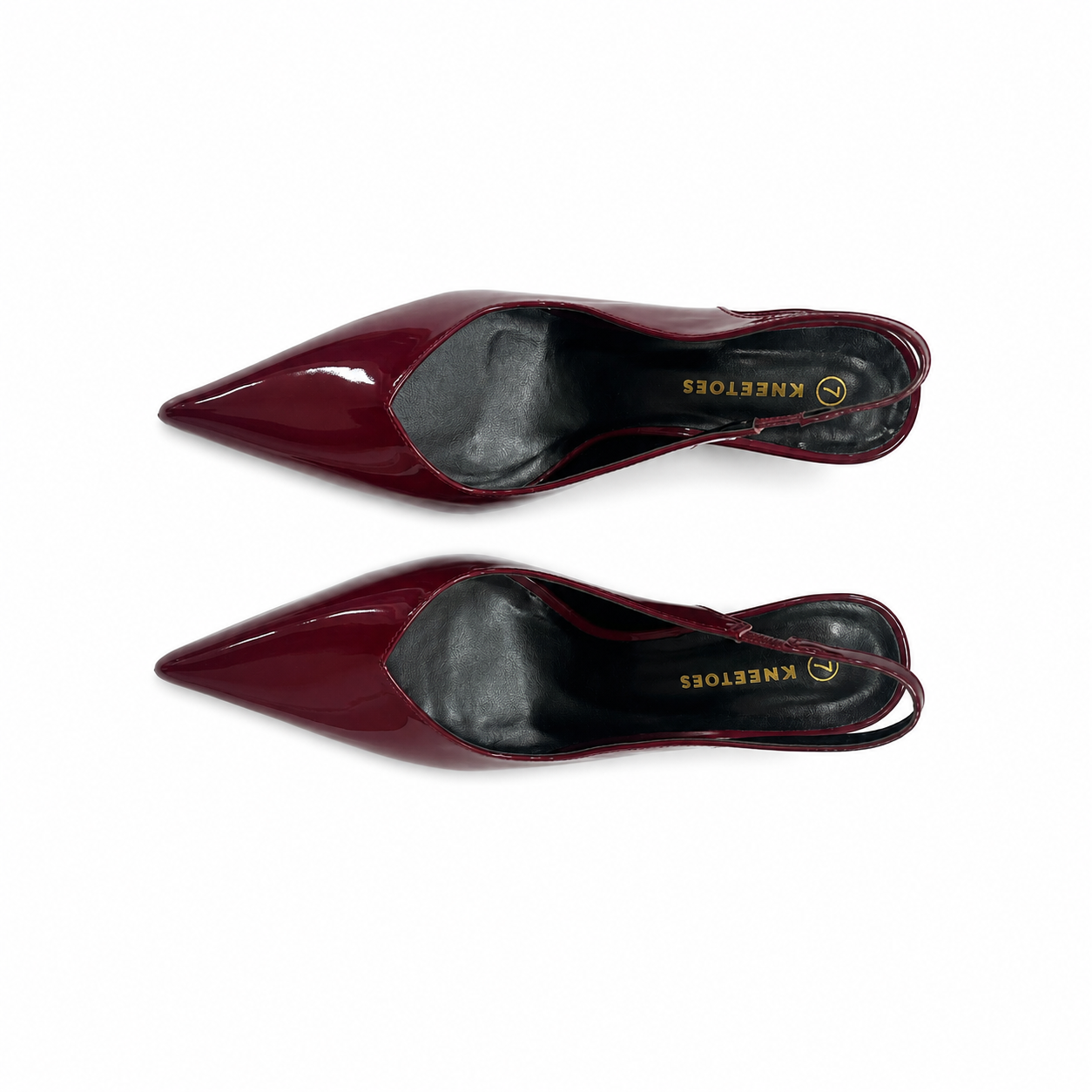 Moonelle - Maroon Wedges