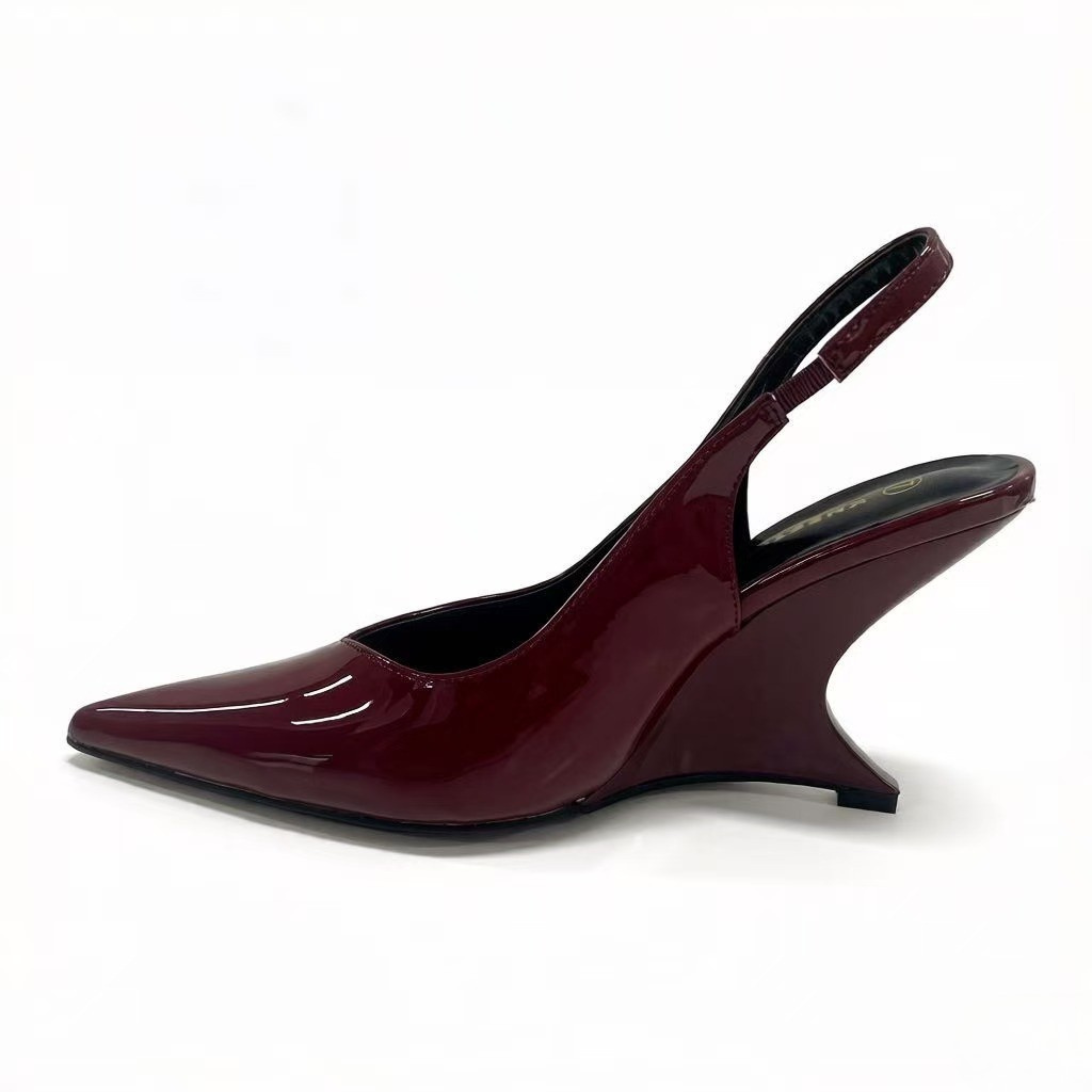 Moonelle - Maroon Wedges