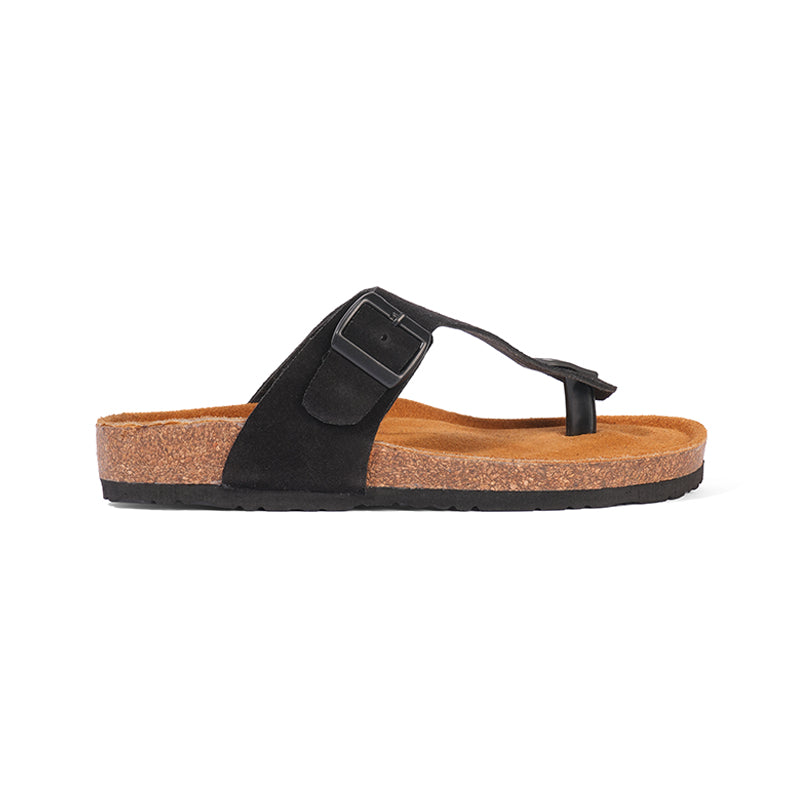Wesley - Black Sandals