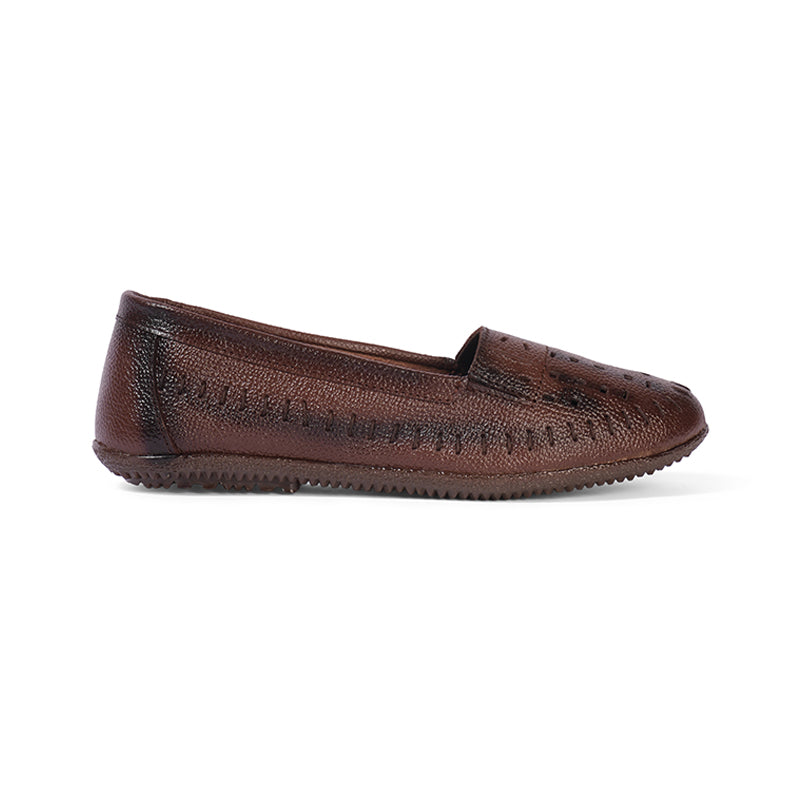 Clara - Brown  Moccasin