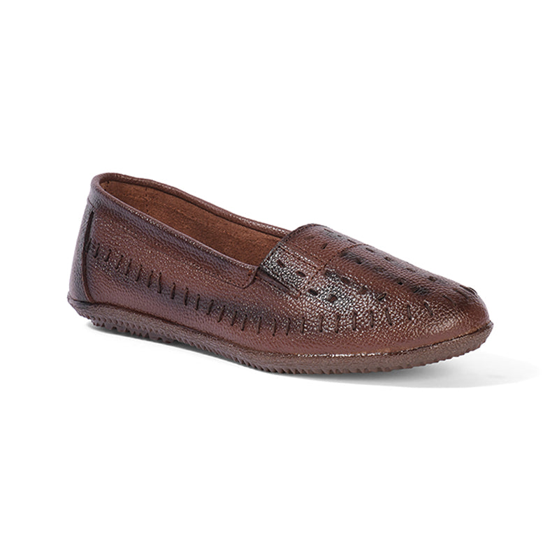 Clara - Brown  Moccasin