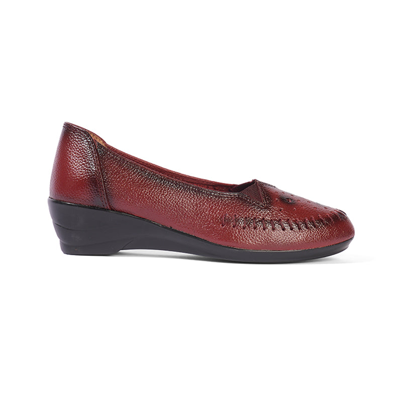 Briar - Burgundy Moccasins