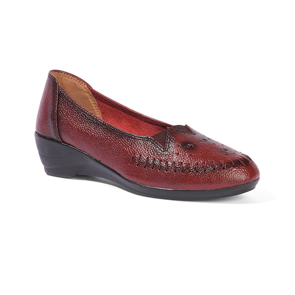 Briar - Burgundy Moccasins