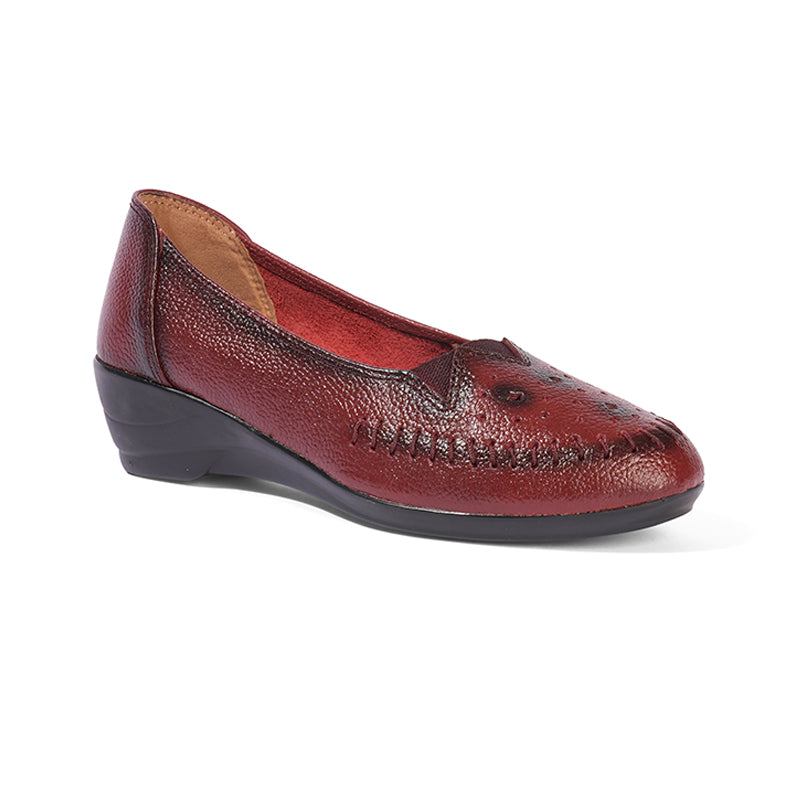 Briar - Burgundy Moccasins