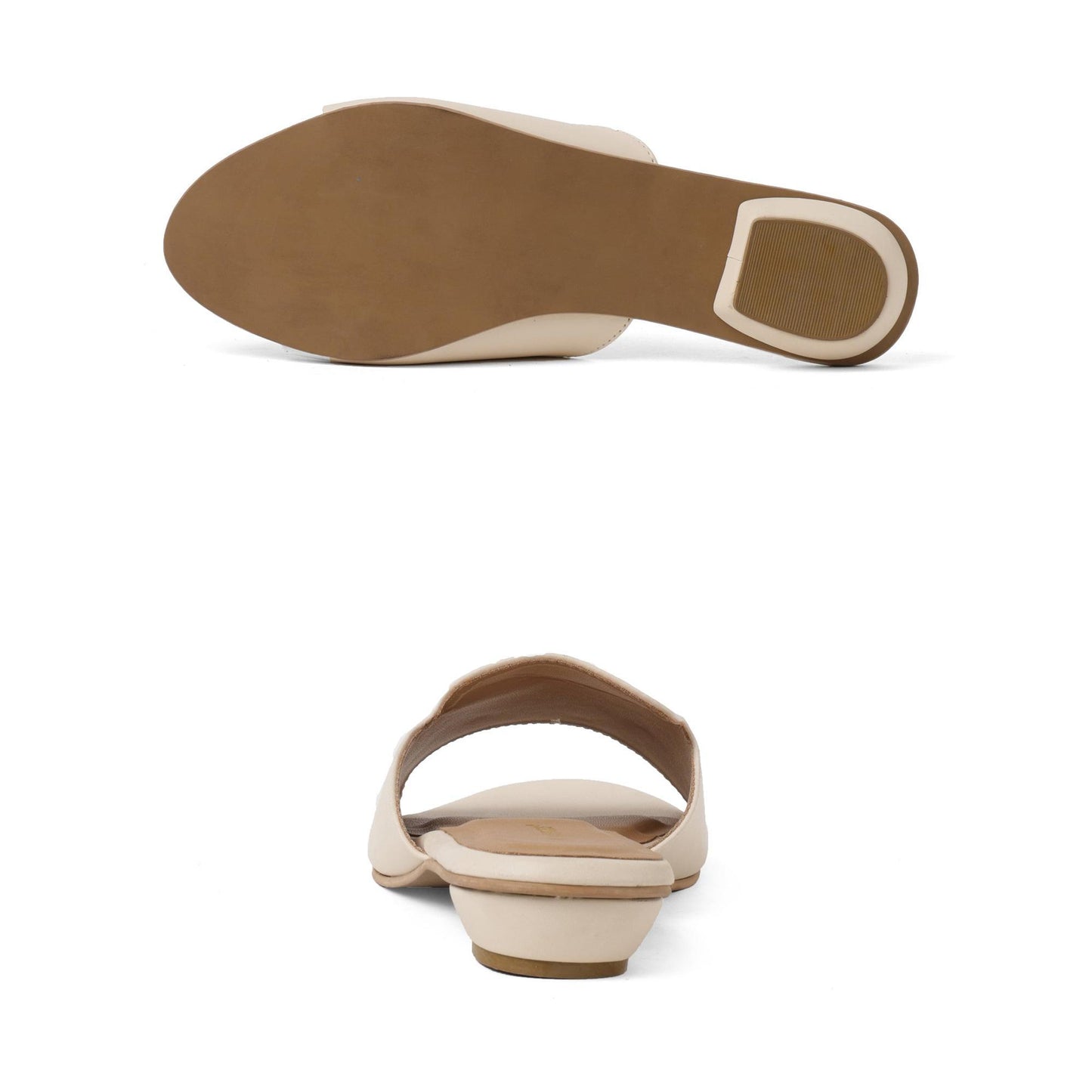 Timeless Staple Beige Block Heel Sandals