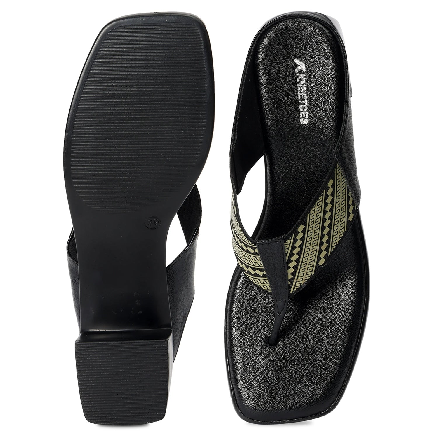 Durable and Comfortable Black Sandals