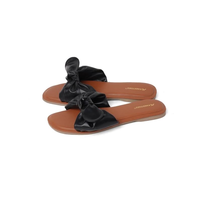 Pretty Bow Casual Slippers