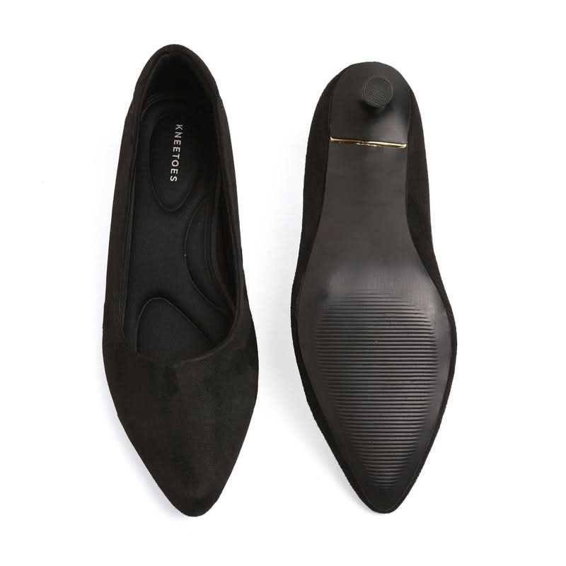 Truffle -Black Heels