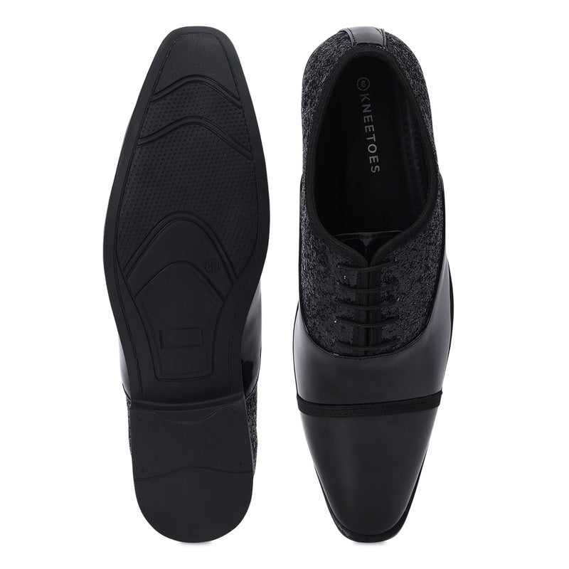 Premium Gloss & Glitter Lace-Up Formals